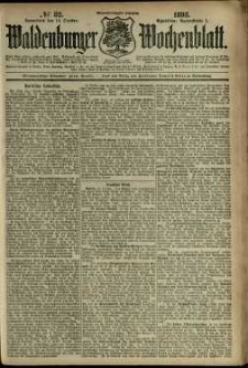 Waldenburger Wochenblatt, Jg. 39, 1893, nr 82