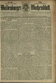 Waldenburger Wochenblatt, Jg. 39, 1893, nr 89