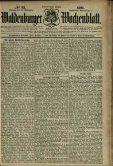Waldenburger Wochenblatt, Jg. 39, 1893, nr 93