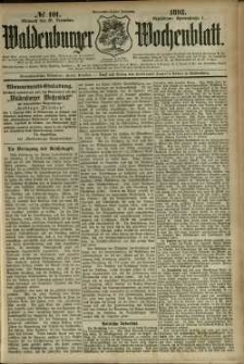 Waldenburger Wochenblatt, Jg. 39, 1893, nr 101