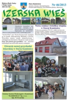 Izerska Wieś : Biuletyn Rady Gminy i W&oacute;jta Gminy, 2013, nr 46 [Dokument elektroniczny]