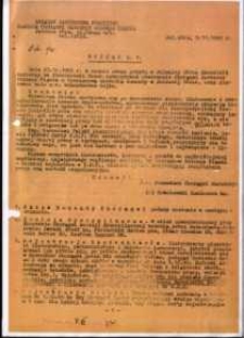 Rozkaz L.1. [Jel. Góra, 5.11.1945]