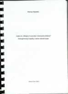 Aneks do "Dziejów Gostynina i ziemi gostynińskiej" zainspirowany książką o taki właśnie tytule