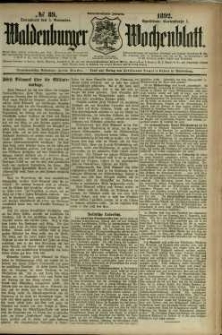 Waldenburger Wochenblatt, Jg. 38, 1892, nr 89