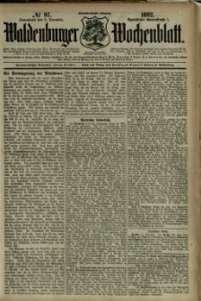 Waldenburger Wochenblatt, Jg. 38, 1892, nr 97