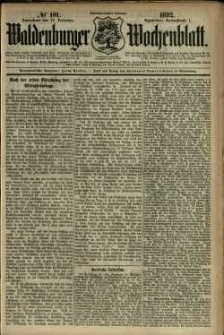 Waldenburger Wochenblatt, Jg. 38, 1892, nr 101