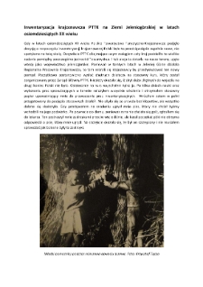 Inwentaryzacja krajoznawcza PTTK na Ziemi Jeleniogórskiej w latach osiemdziesiątych XX wieku [Dokument elektroniczny]