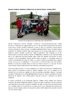 Spacery śladami umocnień obiektów militarnych w Jeleniej Górze i okolicy 2013 [Dokument elektroniczny]