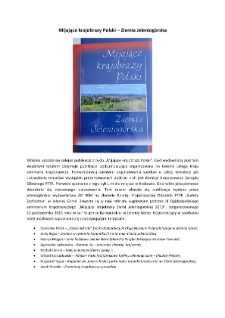 Mijające krajobrazy Polski - Ziemia Jeleniog&oacute;rska - publikacja [Dokument elektroniczny]