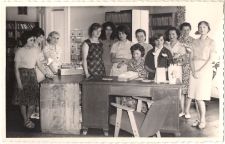 Seminarium z bibliotekarzami z Zielonej Góry w Jaworze w 1962 r., zdjęcie 1