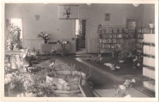 Wystawa kwiatów z okazji 22 Lipca 1971 r. w Wypożyczalni dla Dorosłych w Jaworze, zdjęcie 3