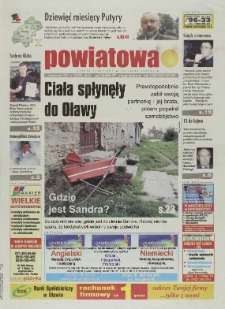 Gazeta Powiatowa - Wiadomości Oławskie, 2007, nr 40 (751)