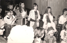Zabawa noworoczna dla dzieci, Jawor 1977 r., zdjęcie 3
