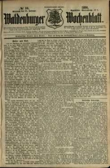 Waldenburger Wochenblatt, Jg. 37, 1891, nr 16