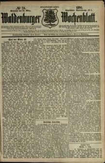 Waldenburger Wochenblatt, Jg. 37, 1891, nr 24