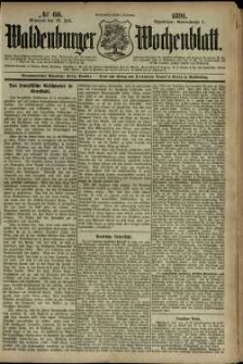 Waldenburger Wochenblatt, Jg. 37, 1891, nr 60