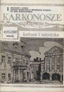 Karkonosze: Kultura i Turystyka, 1990, nr 4 (152)