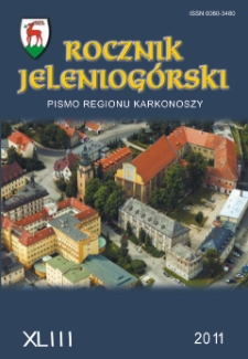 Rocznik Jeleniogórski : pismo regionu Karkonoszy, T. 43 (2011)
