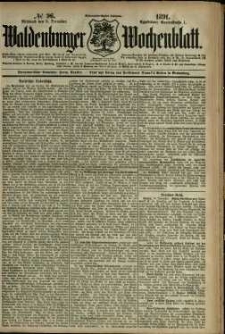 Waldenburger Wochenblatt, Jg. 37, 1891, nr 96