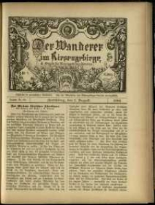 Der Wanderer im Riesengebirge, 1896, nr 166