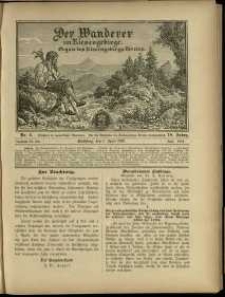 Der Wanderer im Riesengebirge, 1898, nr 186