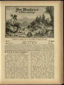 Der Wanderer im Riesengebirge, 1899, nr 6