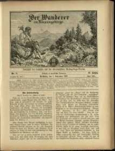 Der Wanderer im Riesengebirge, 1899, nr 9