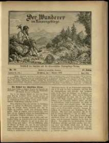 Der Wanderer im Riesengebirge, 1899, nr 10