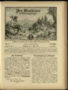Der Wanderer im Riesengebirge, 1900, nr 3