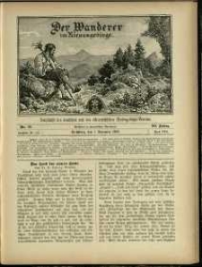 Der Wanderer im Riesengebirge, 1900, nr 11