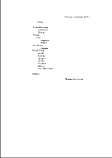 I cóż dalej szary Człowieku