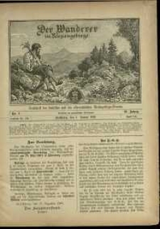 Der Wanderer im Riesengebirge, 1901, nr 1