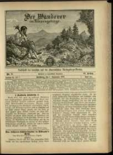 Der Wanderer im Riesengebirge, 1901, nr 9