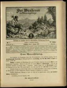 Der Wanderer im Riesengebirge, 1902, nr 1