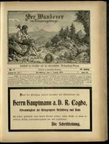 Der Wanderer im Riesengebirge, 1902, nr 8