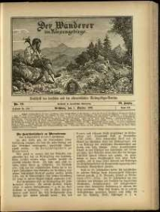 Der Wanderer im Riesengebirge, 1902, nr 10