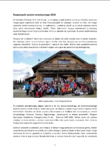 Rozpoczęcie sezonu turystycznego 2014 [Dokument elektroniczny]
