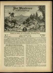 Der Wanderer im Riesengebirge, 1903, nr 4