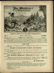 Der Wanderer im Riesengebirge, 1903, nr 9