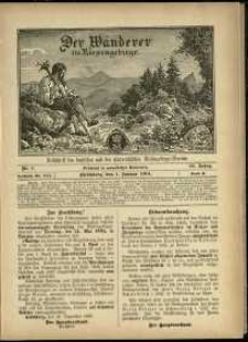 Der Wanderer im Riesengebirge, 1904, nr 1
