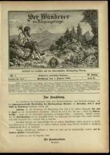 Der Wanderer im Riesengebirge, 1906, nr 1