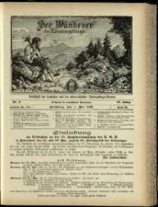 Der Wanderer im Riesengebirge, 1907, nr 5