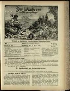 Der Wanderer im Riesengebirge, 1907, nr 7