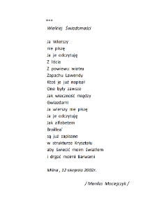 Wielkiej Świadomości