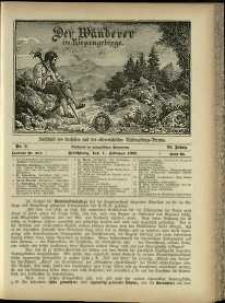 Der Wanderer im Riesengebirge, 1908, nr 2