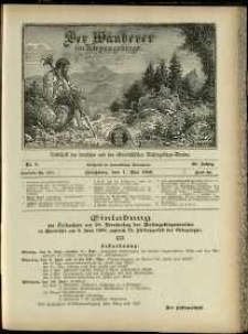 Der Wanderer im Riesengebirge, 1908, nr 5