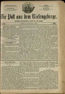 Die Post aus dem Riesengebirge, 1881, nr 66