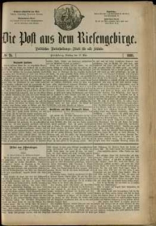 Die Post aus dem Riesengebirge, 1881, nr 75