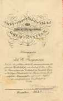 Beschreibung und Geschichte der alten Burgveste Greiffenstein