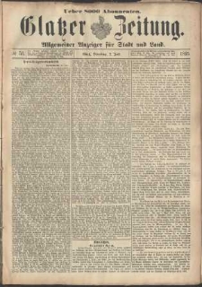 Glatzer Zeitung : Allgemeiner Anzeiger fuer Stadt und Land, 1895, nr 53 [2.07]